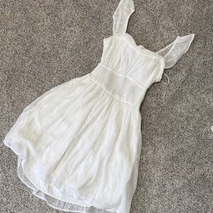 Hollister White Dress